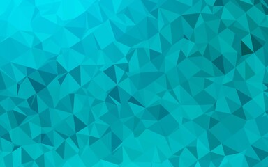 Light BLUE vector polygon abstract backdrop.