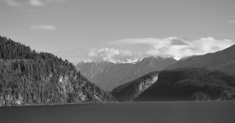 landscape in the mountains