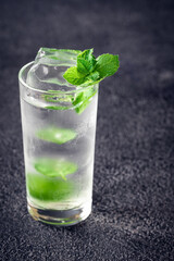 Glass of mojito