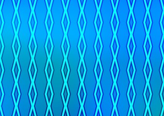 Naklejka premium Light BLUE vector layout with lines, rectangle.