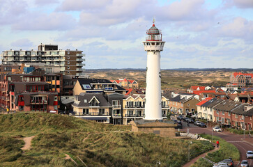 Fototapeta na wymiar Egmond aan Zee. North Sea, the Netherlands.