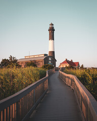 Fire Island Lighthouse, at Fire Island National Seashore, Long Island, New York