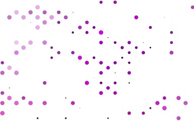 Light Purple vector backdrop with dots.