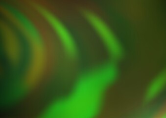 Light Green vector abstract blurred template.