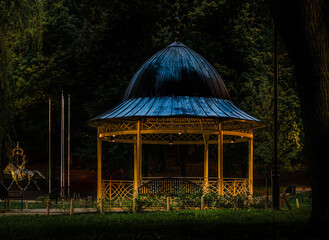 gazebo in the park