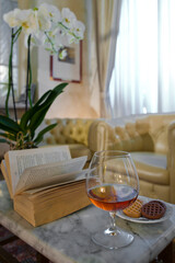 brandy in salotto