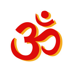 diwali letter symbolic flat style icon