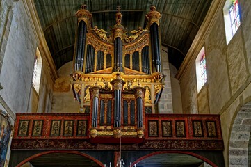 Enclos Paroissial de Saint-Thégonnec, Église Notre-Dame,  Armorique, Finistère, Bretagne, France
