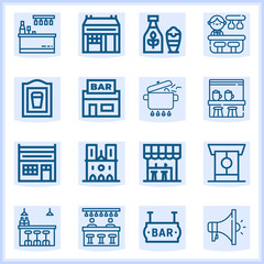 London  related simple set. 16  lineal