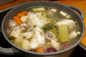 noodle chicken soup