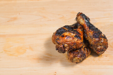 grilled chicken legs