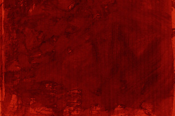 A red vintage rough sheet of carton. Recycled environmentally friendly cardboard paper texture. Simple and bright minimalist papercraft background.
