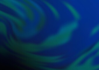 Dark BLUE vector abstract blurred pattern.
