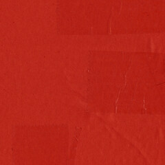 A red vintage rough sheet of carton. Recycled environmentally friendly cardboard paper texture. Simple and bright minimalist papercraft background.
