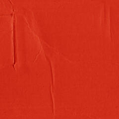 Fototapeta na wymiar A red vintage rough sheet of carton. Recycled environmentally friendly cardboard paper texture. Simple and bright minimalist papercraft background.