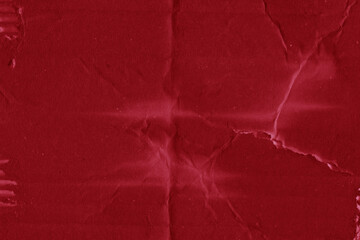 A red vintage rough sheet of carton. Recycled environmentally friendly cardboard paper texture. Simple and bright minimalist papercraft background.