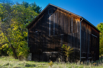 Old Barn Along the Trail Off Of Riverview Road in the Cuyahoga Valley National Park