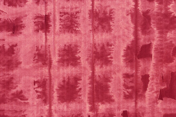 A red vintage rough sheet of carton. Recycled environmentally friendly cardboard paper texture. Simple and bright minimalist papercraft background.