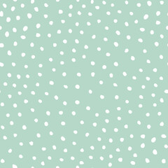 Pastel doodle seamless pattern of hand drawn dot textured background 