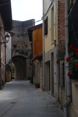 Fototapeta premium Village in the interior of Basque Country
