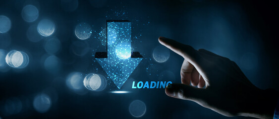 Download Data Storage Business Technology 3D illustration