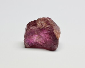 Pink Tourmaline from Nigeria raw gemstone crystal