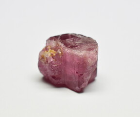 Pink Tourmaline from Nigeria raw gemstone crystal