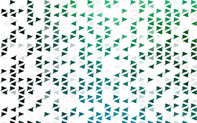 Light Blue, Green vector texture in triangular style.