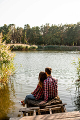 couple on the shore