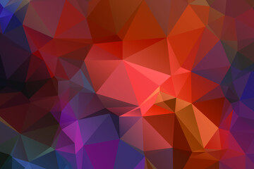 Obraz premium Abstract Color Polygon Background Design, Abstract Geometric Origami Style With Gradient. Presentation,Website, Backdrop, Cover,Banner,Pattern Template