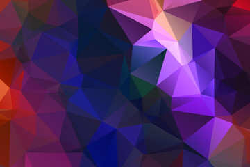 Abstract Color Polygon Background Design, Abstract Geometric Origami Style With Gradient. Presentation,Website, Backdrop, Cover,Banner,Pattern Template