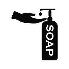 germicidal soap icon