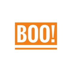 Halloween sign word illustration for design/to print