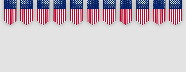 Stars and Stripes of the USA , symbols of patriotism 