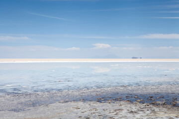 Obraz premium Salar de Uyuni in BoliviaSalar de Uyuni in Bolivia