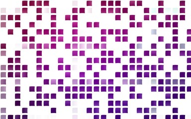 Light Purple vector template with crystals, rectangles.