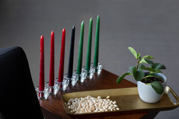 Kwanzaa candles