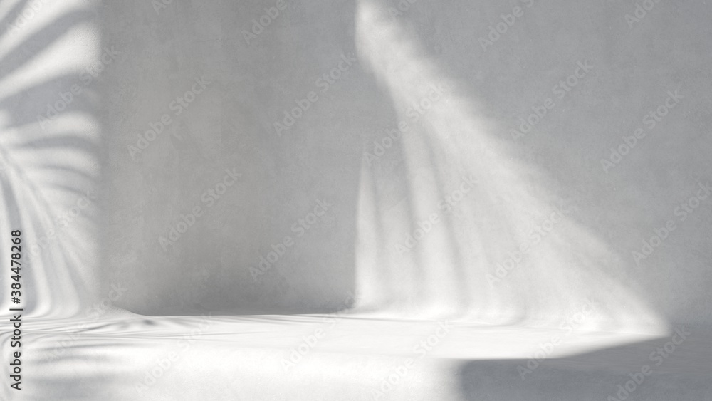 Poster abstract background, mock up scene with podium geometry shape for product display. 3d rendering