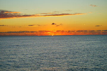 Miami Beach sun rise in Florida
