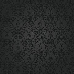 Seamless damask wallpaper