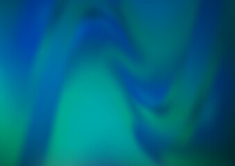 Light BLUE vector blurred and colored template.