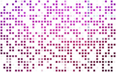 Light Pink vector seamless pattern in square style.