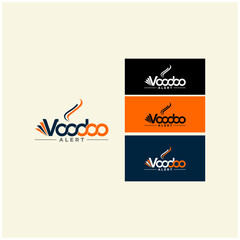 Letter v for business cards logo design