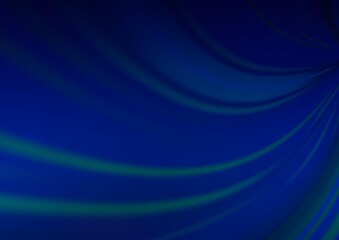 Fototapeta premium Dark BLUE vector bokeh pattern.