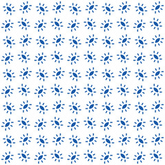 Vector seamless pattern texture background with geometric shapes, colored in blue, white colors.