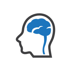 Human brain icon