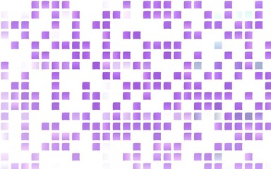 Light Purple vector pattern in square style.