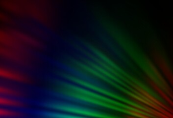 Dark Multicolor, Rainbow vector template with repeated sticks.