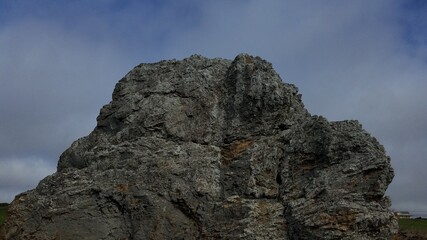 rocks and sky