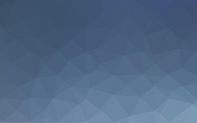 Light BLUE vector abstract polygonal layout.